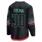 Black Men's Ales Stezka Breakaway Seattle Kraken Alternate Jersey
