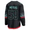 Black Men's Ben Meyers Breakaway Seattle Kraken Alternate Jersey