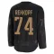 Black Men's Carson Rehkopf Premium Seattle Kraken 2024 Military Appreciation Practice Jersey