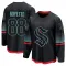 Black Men's David Goyette Breakaway Seattle Kraken Alternate Jersey