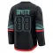 Black Men's David Goyette Premium Seattle Kraken Alternate Jersey