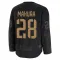 Black Men's Joshua Mahura Premium Seattle Kraken 2024 Military Appreciation Practice Jersey