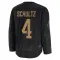 Black Men's Justin Schultz Premium Seattle Kraken 2024 Military Appreciation Practice Jersey
