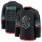 Black Men's Lukas Dragicevic Premium Seattle Kraken Alternate Jersey