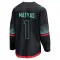 Black Men's Michael Matyas Breakaway Seattle Kraken Alternate Jersey
