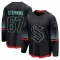 Black Men's Mitchell Stephens Breakaway Seattle Kraken Alternate Jersey