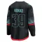Black Men's Nikke Kokko Breakaway Seattle Kraken Alternate Jersey