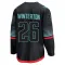 Black Men's Ryan Winterton Breakaway Seattle Kraken Alternate Jersey