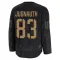 Black Men's Tyson Jugnauth Premium Seattle Kraken 2024 Military Appreciation Practice Jersey