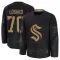 Black Youth Andrei Loshko Premium Seattle Kraken 2024 Military Appreciation Practice Jersey