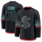 Black Youth Andrei Loshko Premium Seattle Kraken Alternate Jersey