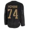 Black Youth Bobby McMann Premium Seattle Kraken 2024 Military Appreciation Practice Jersey