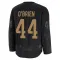 Black Youth Jake O'Brien Premium Seattle Kraken 2024 Military Appreciation Practice Jersey