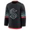 Black Youth Joey Daccord Premium Seattle Kraken Alternate Jersey