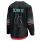 Black Youth Justin Schultz Breakaway Seattle Kraken Alternate Jersey