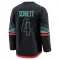 Black Youth Justin Schultz Premium Seattle Kraken Alternate Jersey