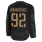 Black Youth Lukas Dragicevic Premium Seattle Kraken 2024 Military Appreciation Practice Jersey