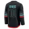 Black Youth Matty Beniers Premium Seattle Kraken Alternate Jersey