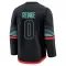 Black Youth Mitch Reinke Premium Seattle Kraken Alternate Jersey