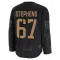 Black Youth Mitchell Stephens Premium Seattle Kraken 2024 Military Appreciation Practice Jersey