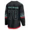 Black Youth Oscar Fisker Molgaard Breakaway Seattle Kraken Alternate Jersey