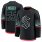 Black Youth Ryan Lindgren Premium Seattle Kraken Alternate Jersey