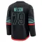 Black Youth Ty Nelson Premium Seattle Kraken Alternate Jersey