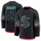Black Youth Tyson Jugnauth Premium Seattle Kraken Alternate Jersey