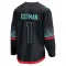 Black Youth Victor Ostman Breakaway Seattle Kraken Alternate Jersey
