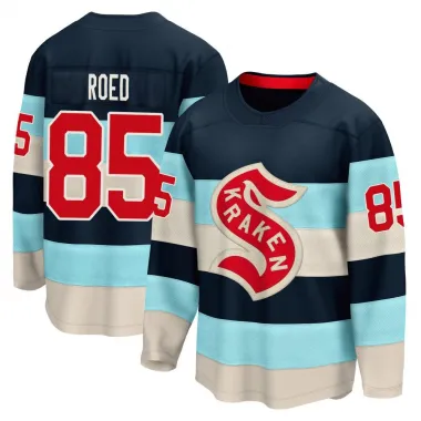 Blue Men's Lleyton Roed Breakaway Seattle Kraken Deep Sea 2024 Winter Classic Jersey