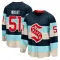 Blue Men's Shane Wright Breakaway Seattle Kraken Deep Sea 2024 Winter Classic Jersey