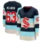 Blue Women's Jacob Melanson Breakaway Seattle Kraken Deep Sea 2024 Winter Classic Jersey