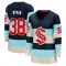 Blue Women's Jani Nyman Breakaway Seattle Kraken Deep Sea 2024 Winter Classic Jersey