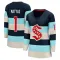 Blue Women's Michael Matyas Breakaway Seattle Kraken Deep Sea 2024 Winter Classic Jersey