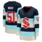 Blue Women's Shane Wright Breakaway Seattle Kraken Deep Sea 2024 Winter Classic Jersey