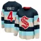 Blue Youth Justin Schultz Breakaway Seattle Kraken Deep Sea 2024 Winter Classic Jersey
