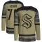 Camo Men's Andrei Loshko Authentic Seattle Kraken Military Appreciation Practice Jersey