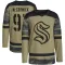 Camo Men's Max McCormick Authentic Seattle Kraken Military Appreciation Practice Jersey