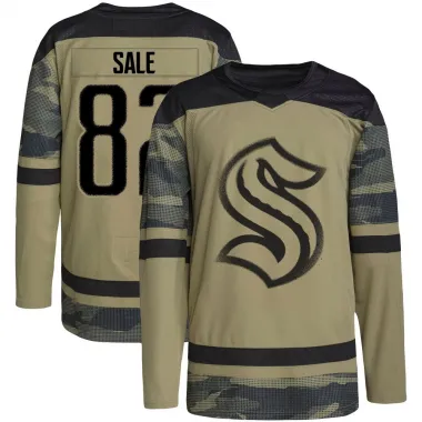 Camo Youth Eduard Sale Authentic Seattle Kraken Military Appreciation Team Practice Jersey