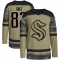 Camo Youth Eduard Sale Authentic Seattle Kraken Military Appreciation Team Practice Jersey