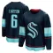 Navy Men's Adam Larsson Breakaway Seattle Kraken Home Jersey
