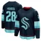 Navy Men's Joshua Mahura Breakaway Seattle Kraken Home Jersey