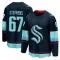 Navy Men's Mitchell Stephens Breakaway Seattle Kraken Home Jersey