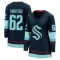 Navy Women's Brandon Montour Breakaway Seattle Kraken Home Jersey