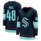 Navy Women's Caden Price Breakaway Seattle Kraken Home Jersey