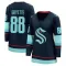 Navy Women's David Goyette Breakaway Seattle Kraken Home Jersey