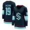 Navy Women's Jared McCann Breakaway Seattle Kraken Home Jersey