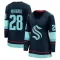 Navy Women's Joshua Mahura Breakaway Seattle Kraken Home Jersey