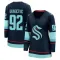 Navy Women's Lukas Dragicevic Breakaway Seattle Kraken Home Jersey