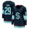 Navy Women's Vince Dunn Breakaway Seattle Kraken Home Jersey